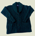 Polo Ralph Lauren Forest-Green Wool Cardigan, S/P