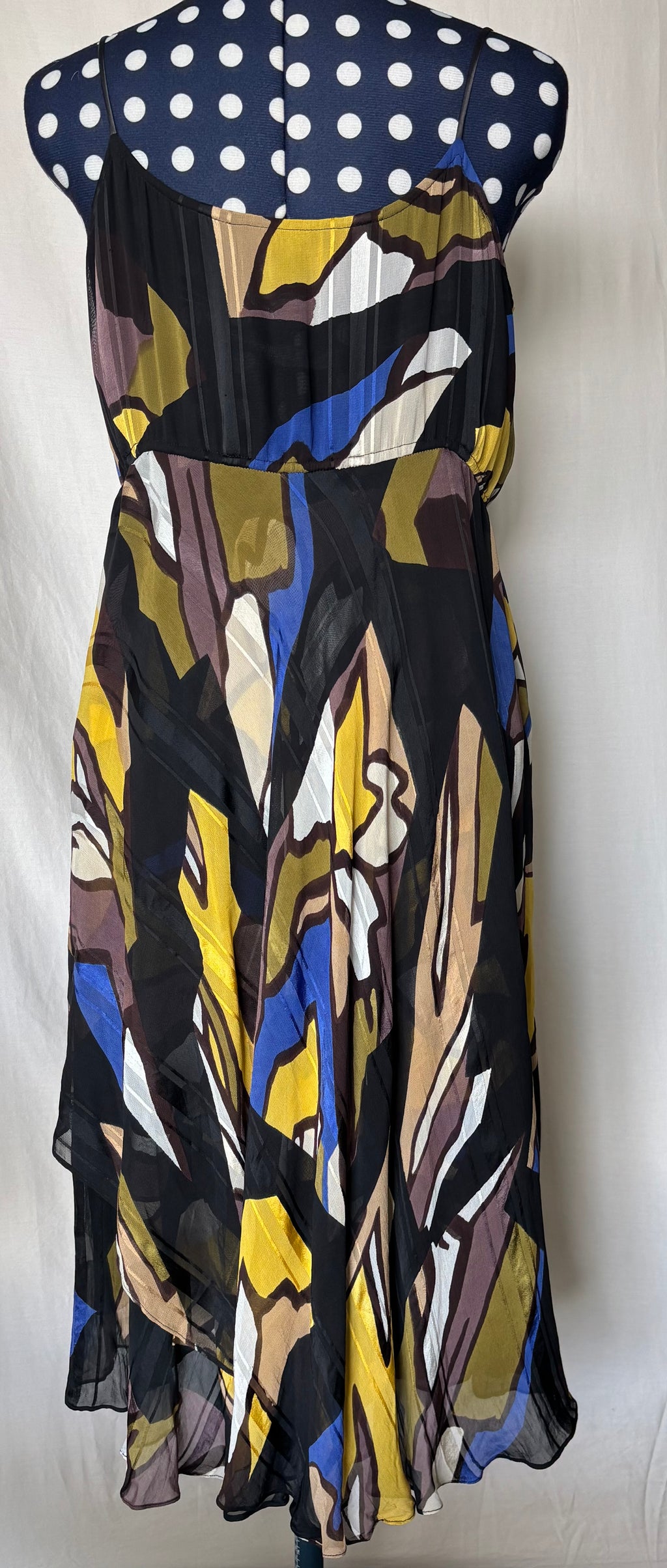 French Connection Abstract Floral Maxi Dress, 10