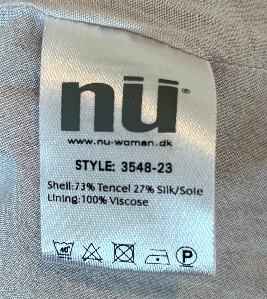 NÜ by Staff-Woman Abstract Silk-Blend Dress, M