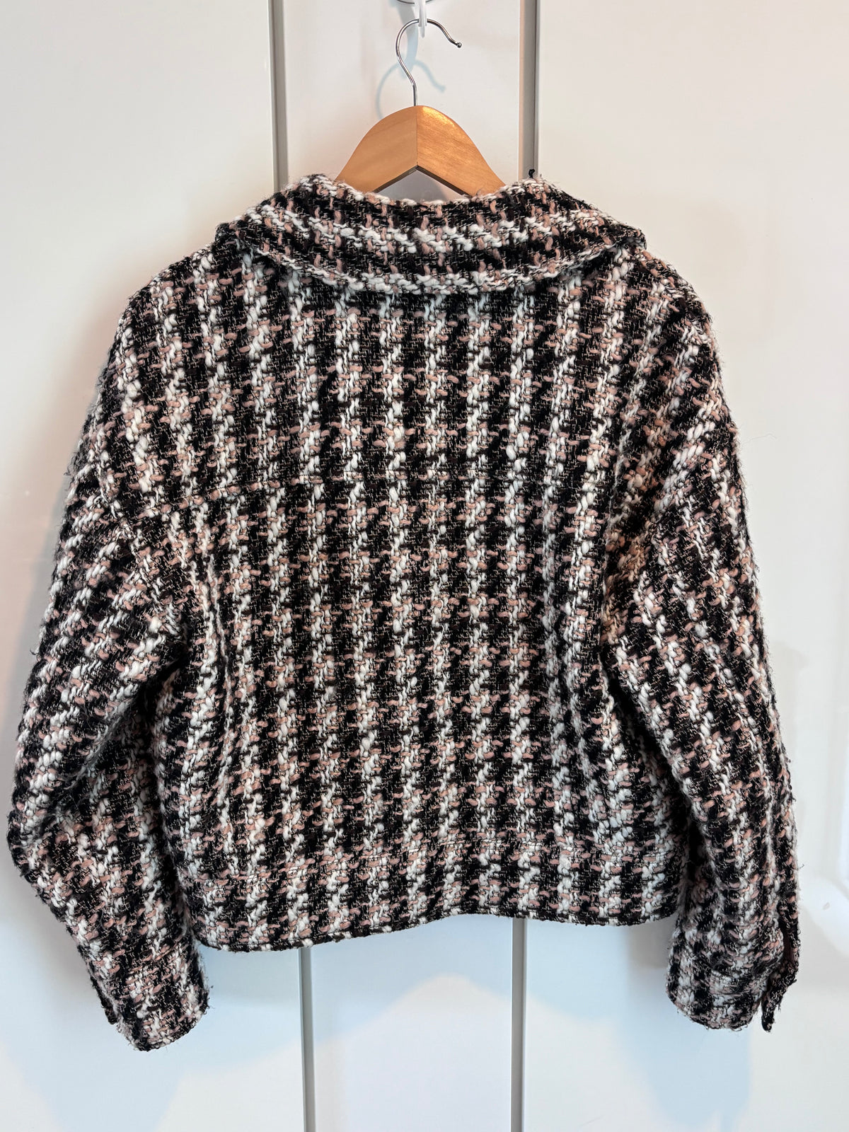 InWear Wool-Blend Bouclé Jacket, EU 36