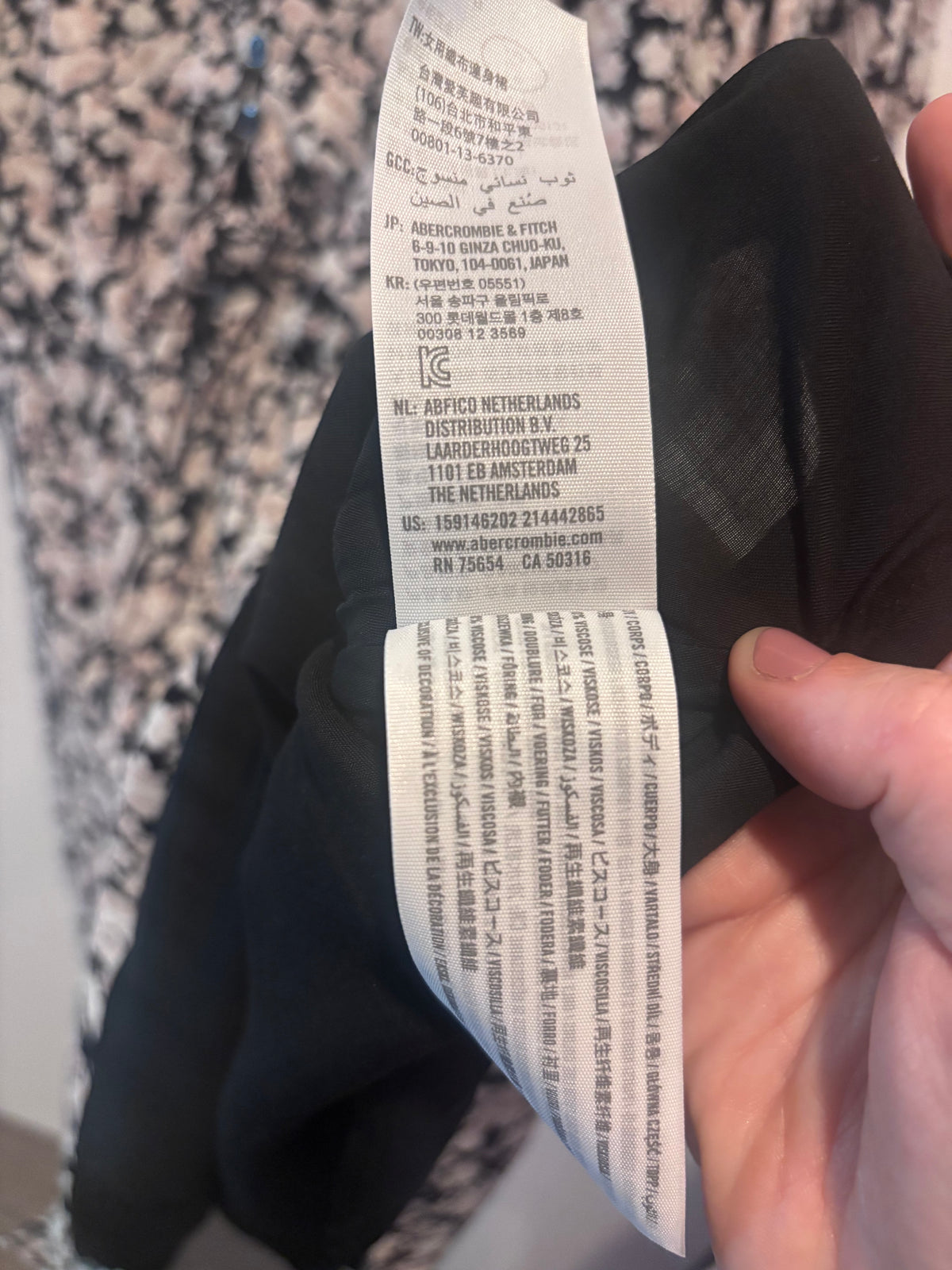 Abercrombie & Fitch Floral Tie-Waist Maxi Dress, L
