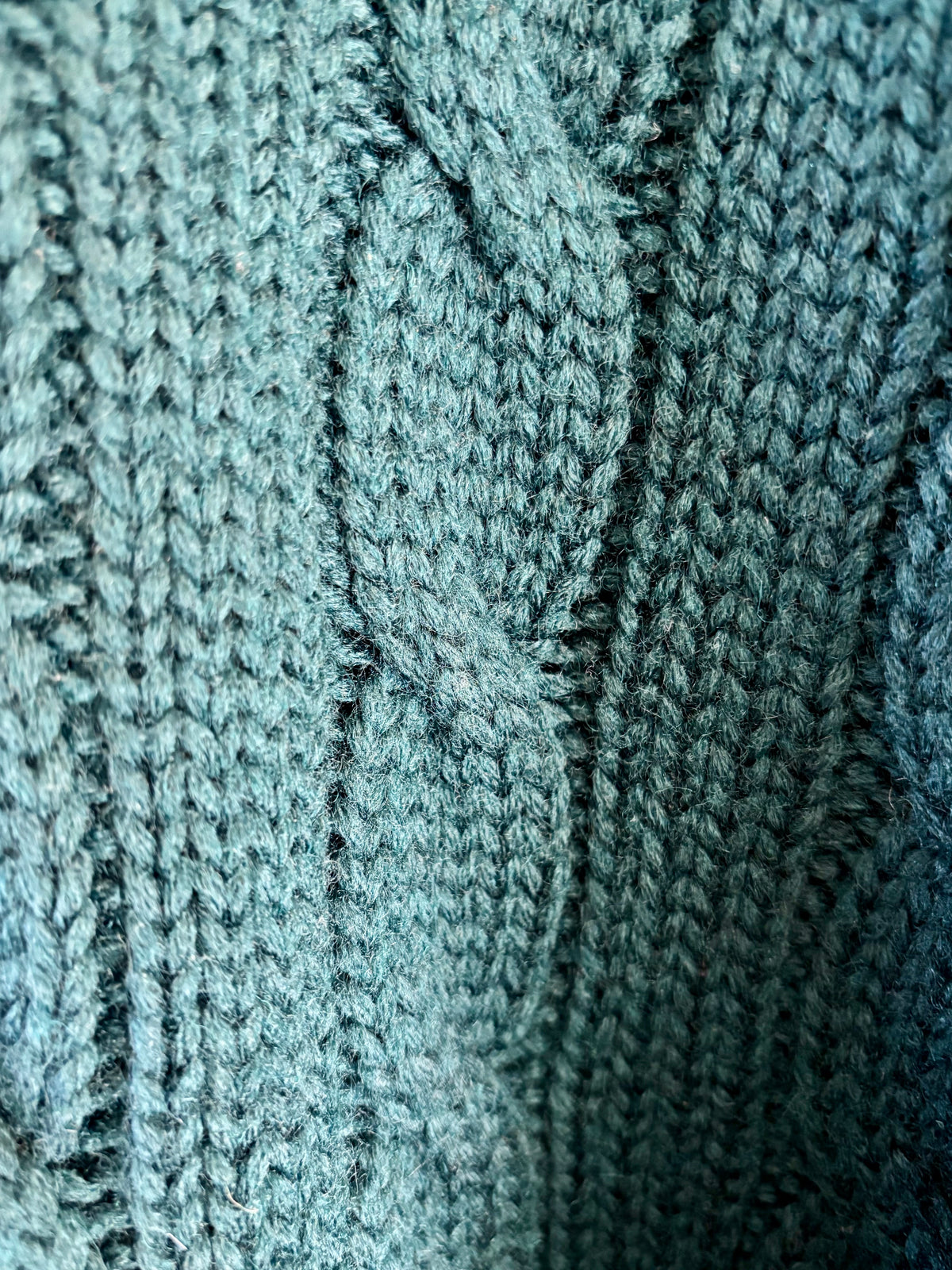 Polo Ralph Lauren Forest-Green Wool Cardigan, S/P