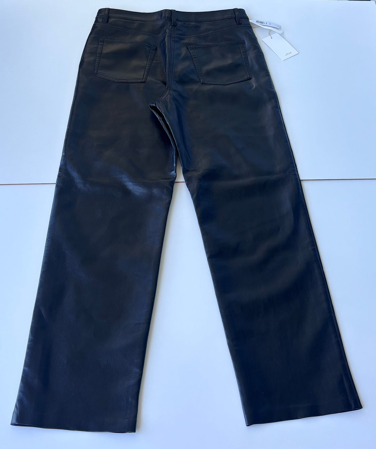 Wilfred Melina Black Vegan Leather Pants, 10