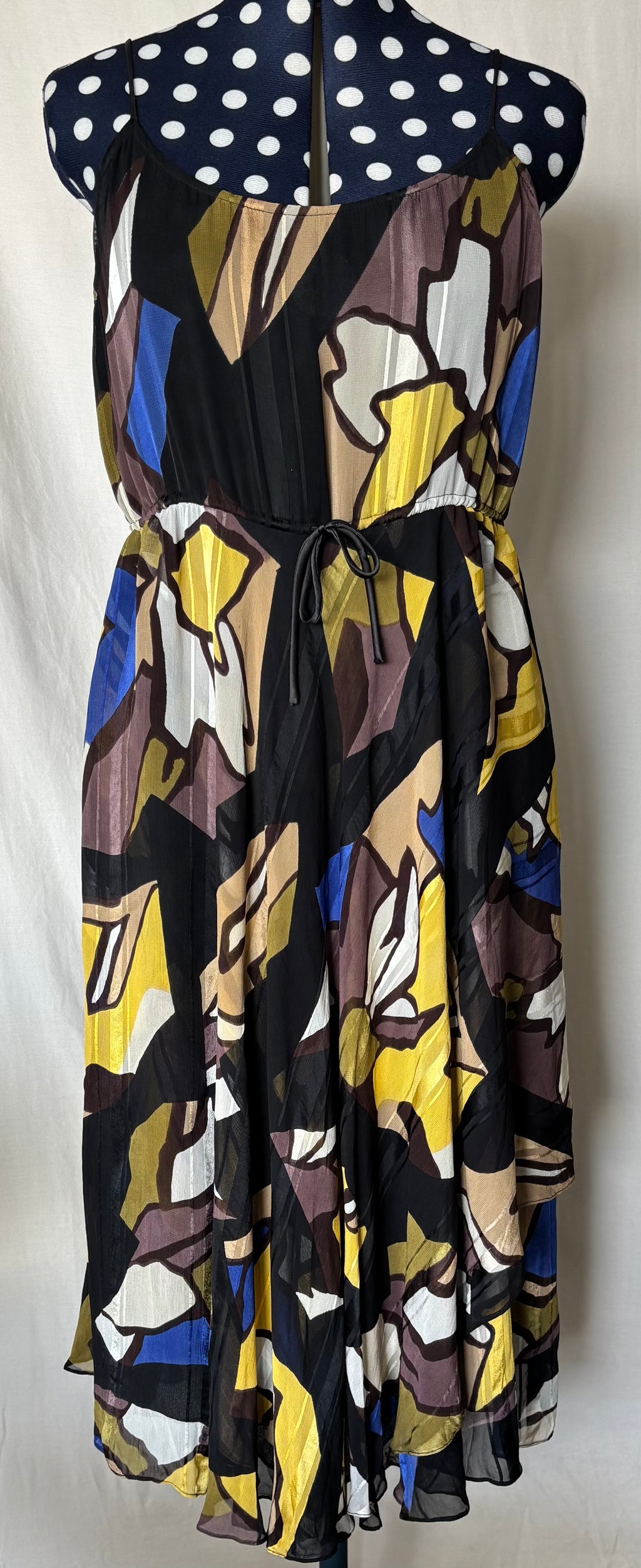 French Connection Abstract Floral Maxi Dress, 10