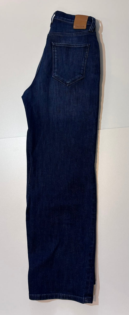 DU/ER Dark Indigo Performance Denim Straight Jeans, 25 x 28