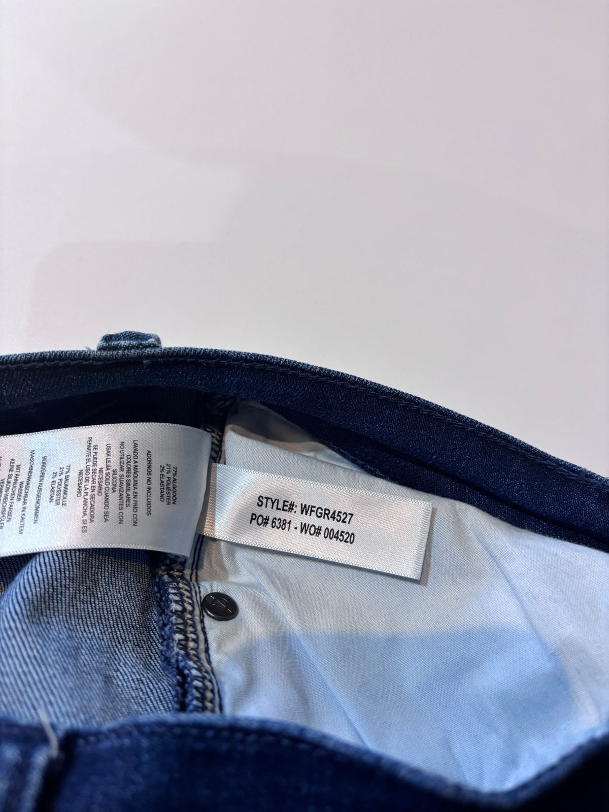 DU/ER Dark Indigo Performance Denim Straight Jeans, 25 x 28